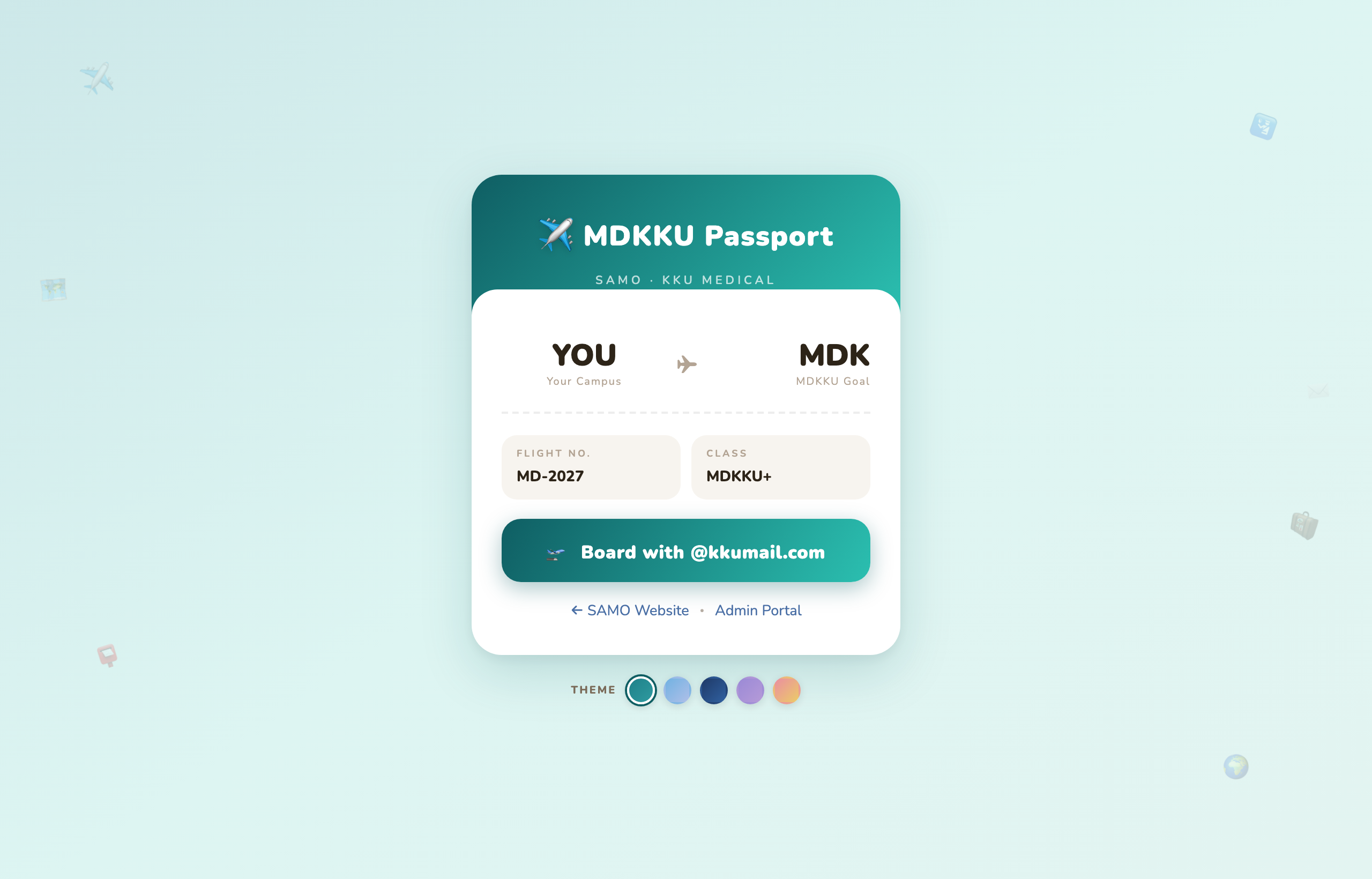 SAMO Passport running under the same dev address